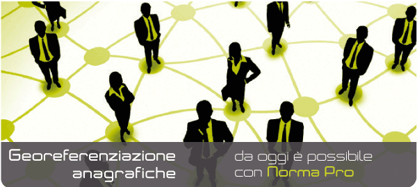 Georeferenziazione anagrafiche: da oggi è possibile con Norma Pro
